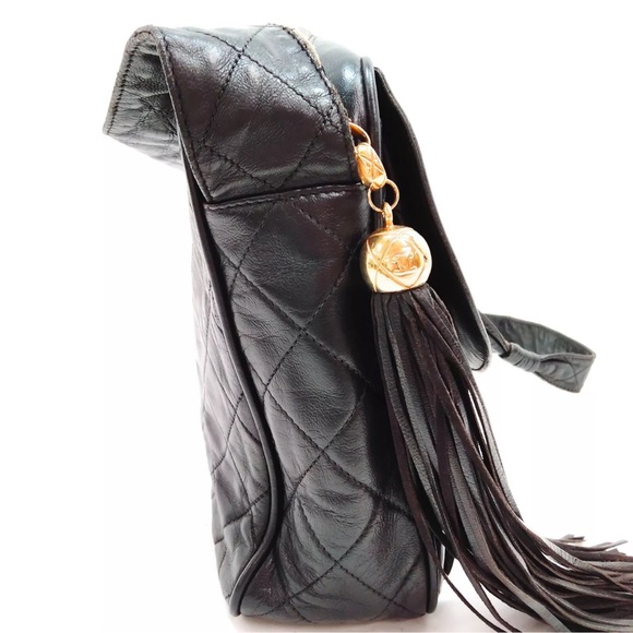 CHANEL CC LAMBSKIN CAMERA BAG - Picture 5 of 13